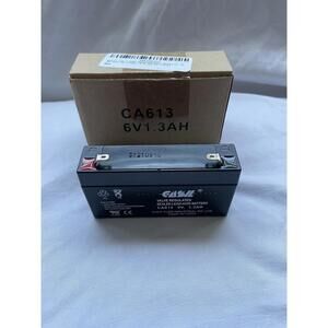Casil 6V 1.3Ah Replacement Battery for GE 60-914 GE Simon 3‎ & GE XT Panel